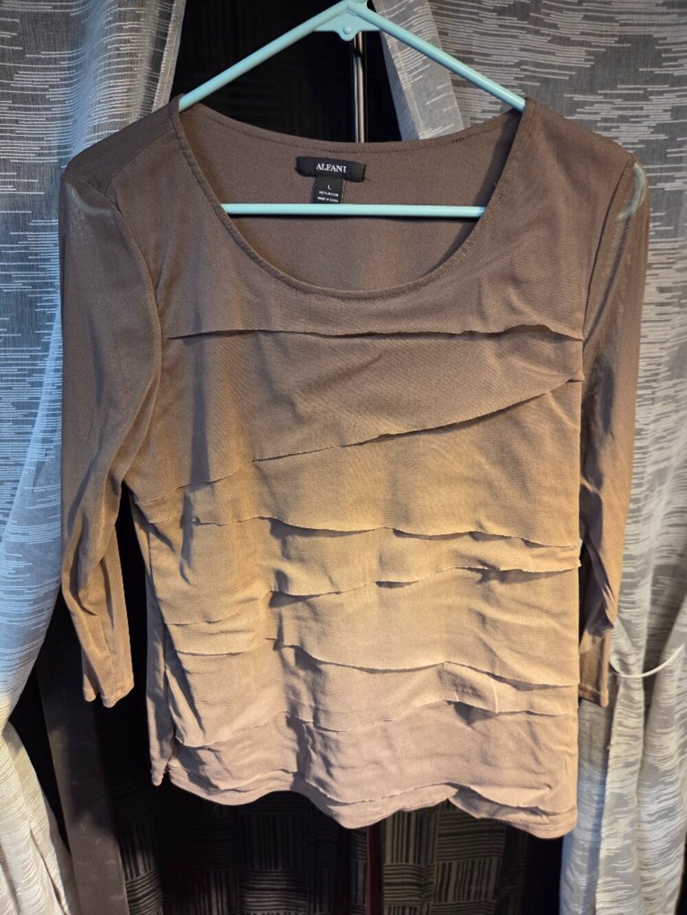 Alfani Womens Top Size L